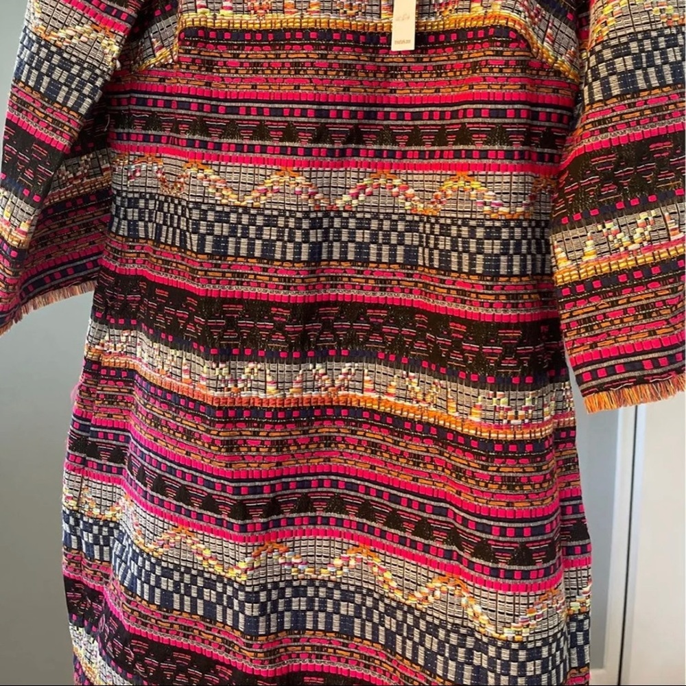 NWT. Trina Turk structured, shift dress. New, with tags; size 8.